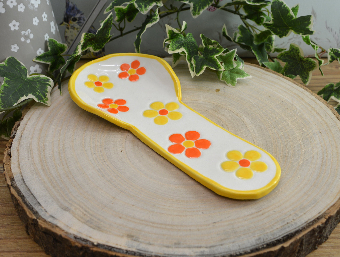 Handmade Ceramic Spoon Rest