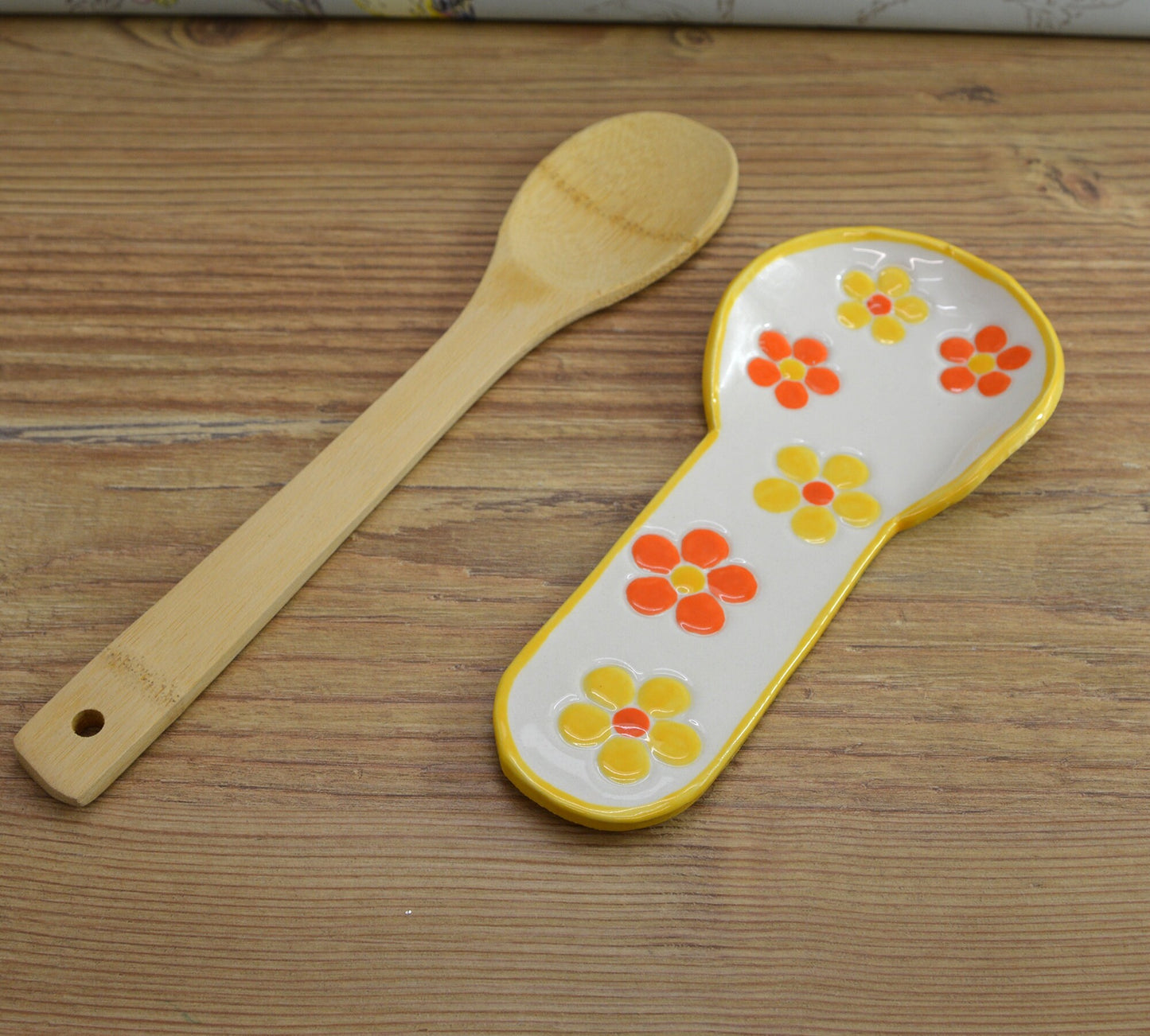 Handmade Ceramic Spoon Rest