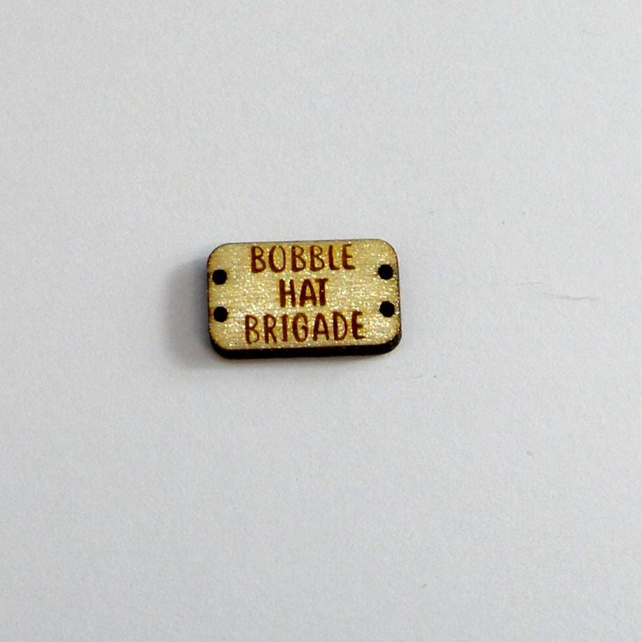 Handmade Green Bobble Hat Wild Swimmer Christmas Card, Birthday Card