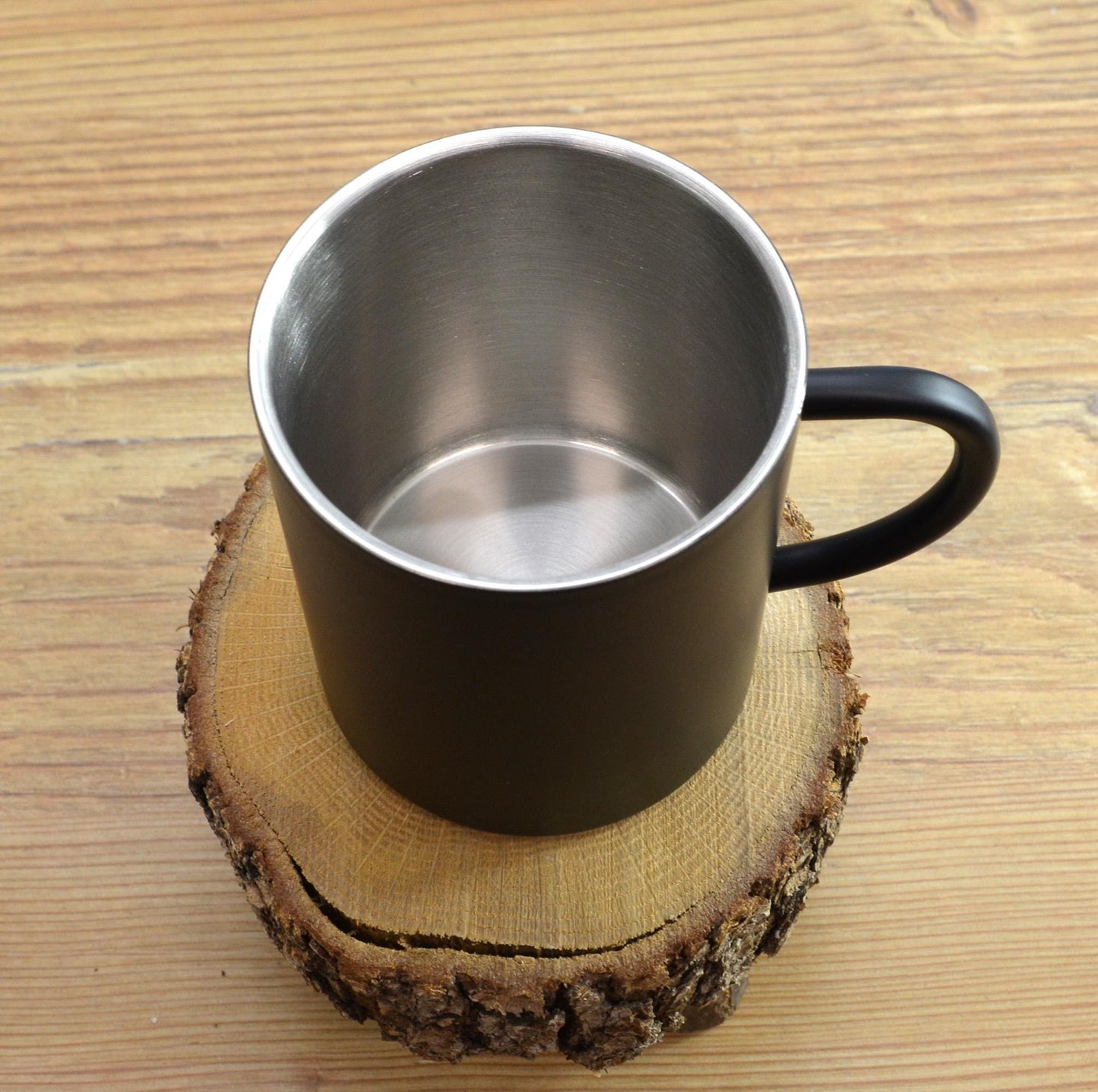 Personalized Wild Swimming Thermal Mug: Engraved Stainless Steel