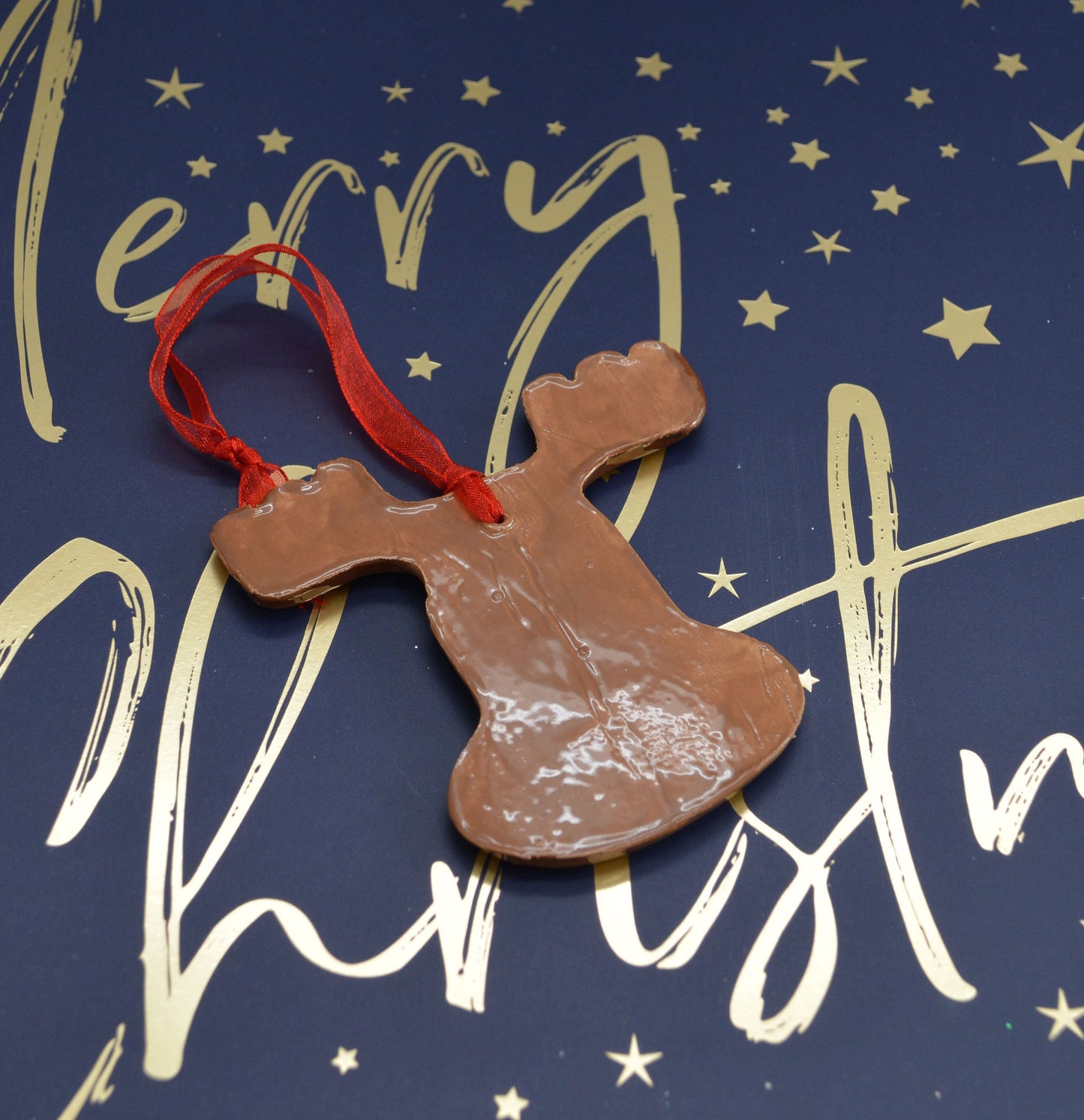 Handmade Ceramic Reindeer Christmas Tree Decoration