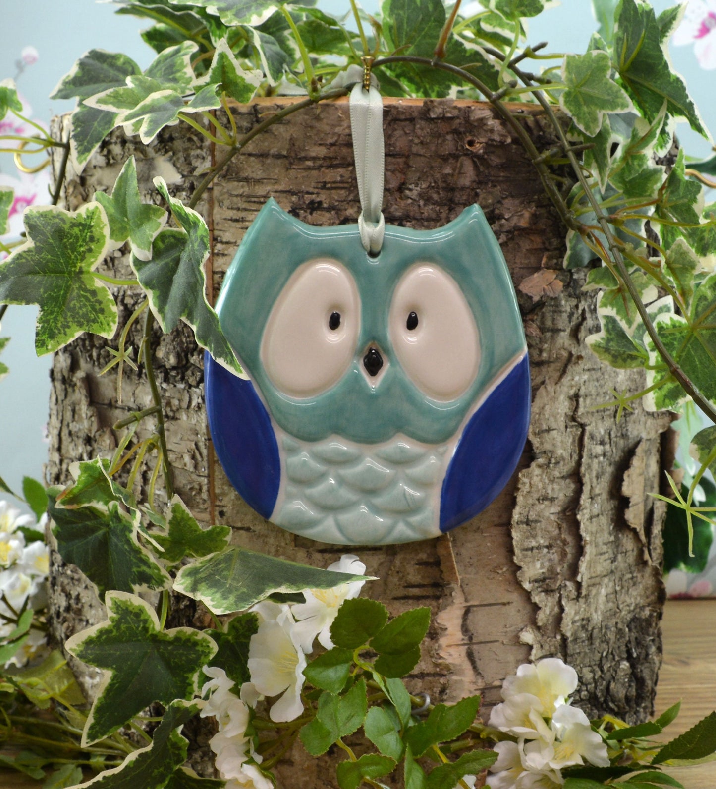 Handmade Ceramic Owl, Home Decoration, Decor And Gift For Birthday