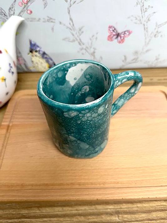 Handmade Ceramic Earthenware Bubble Effect Mug