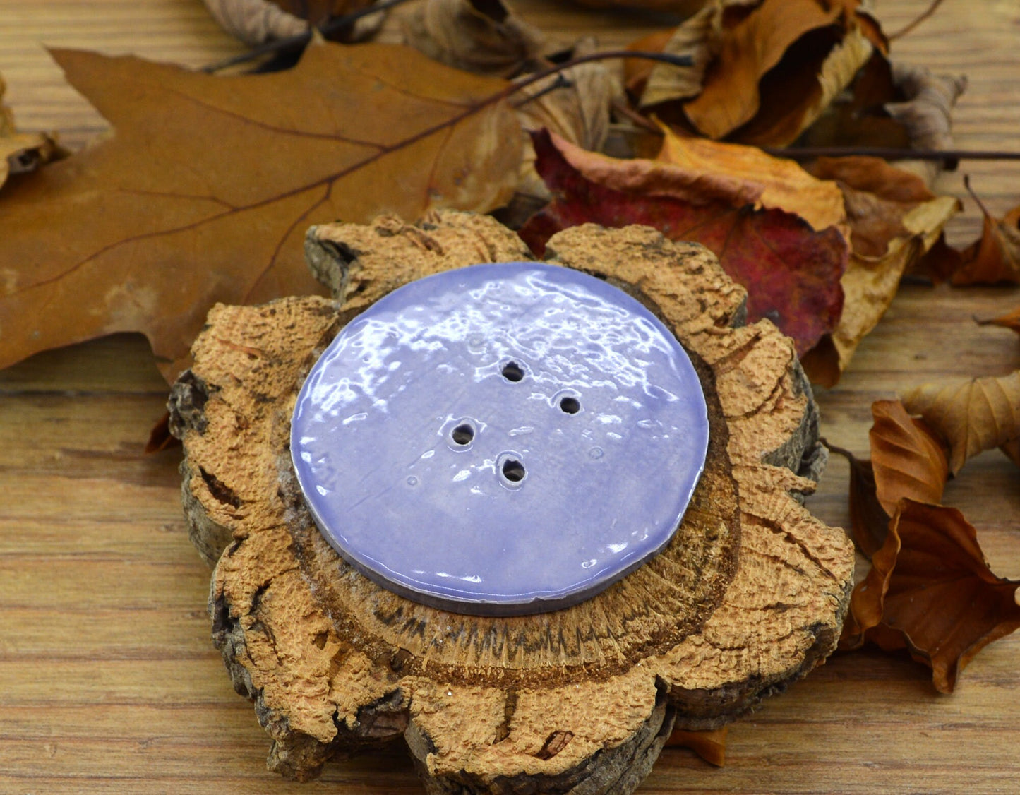 Large Handmade Ceramic Button, For Fashion, Sewing, Haberdashery, Clothing, Upcycling