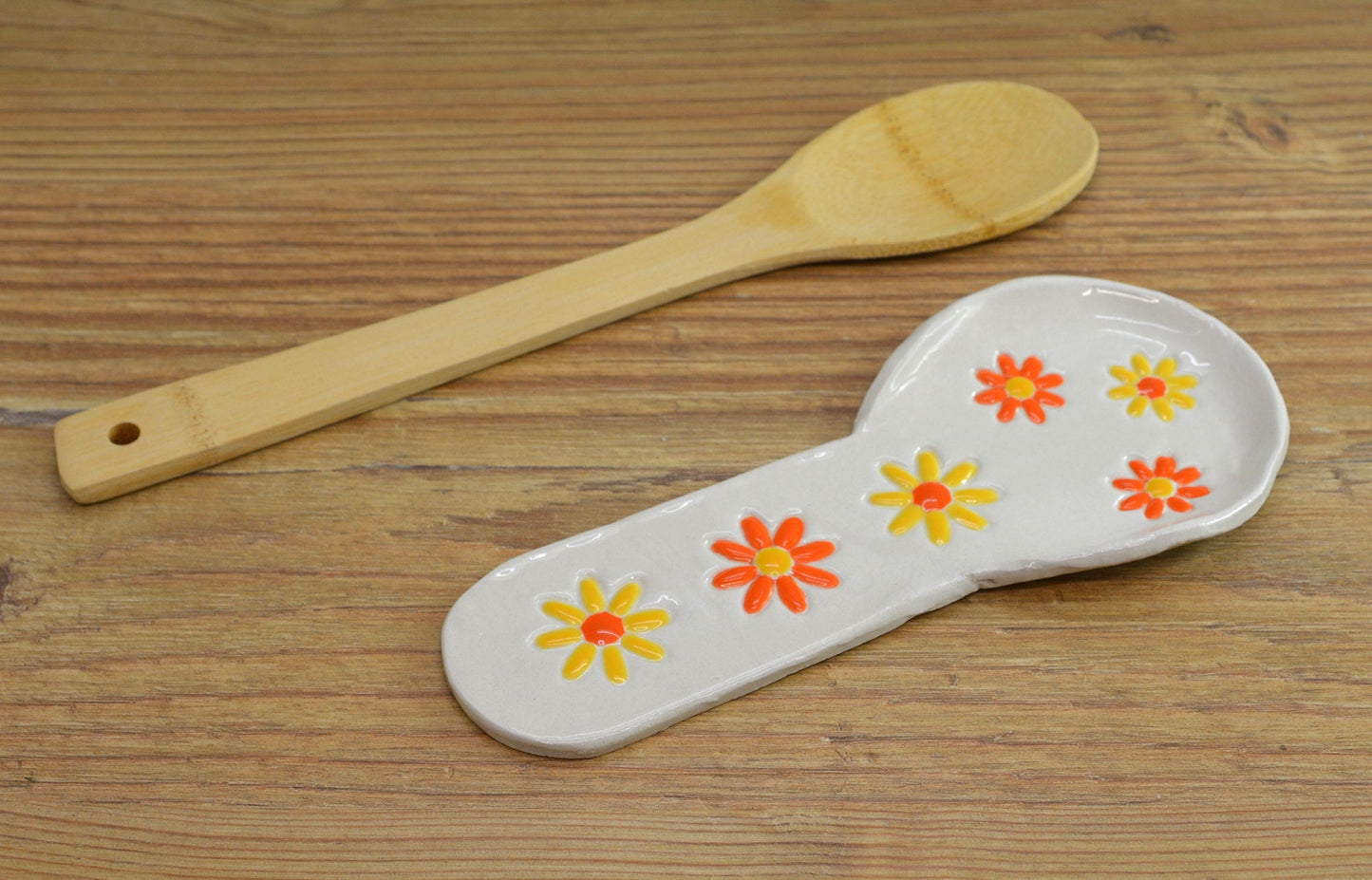 Handmade Ceramic Spoon Rest